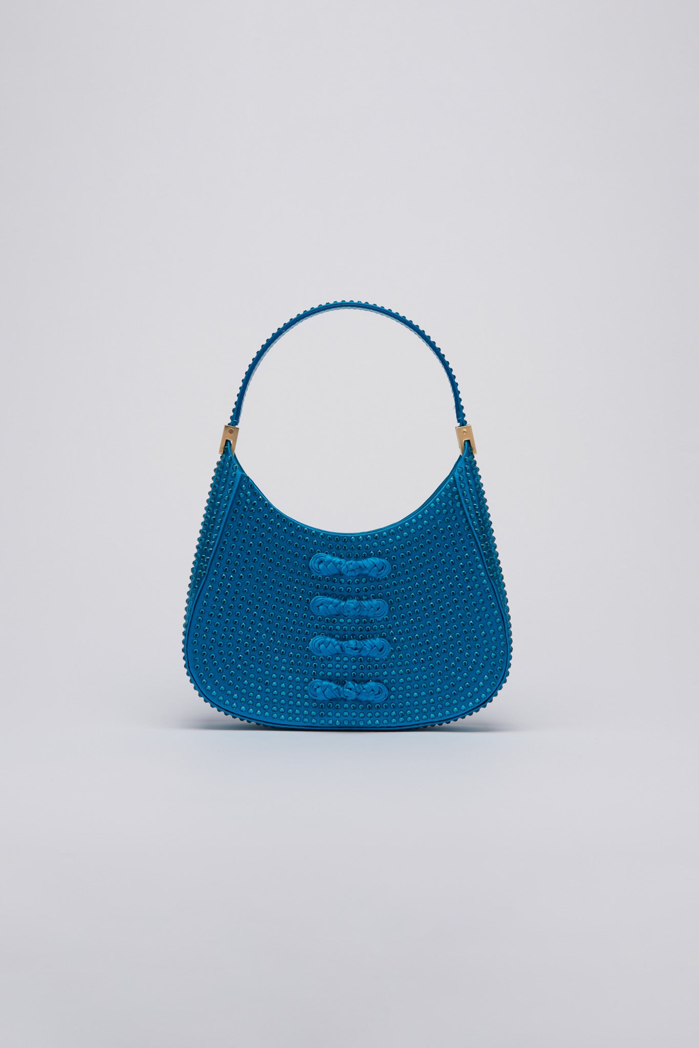 by Far Mini Amber Shoulder Bag - Blue