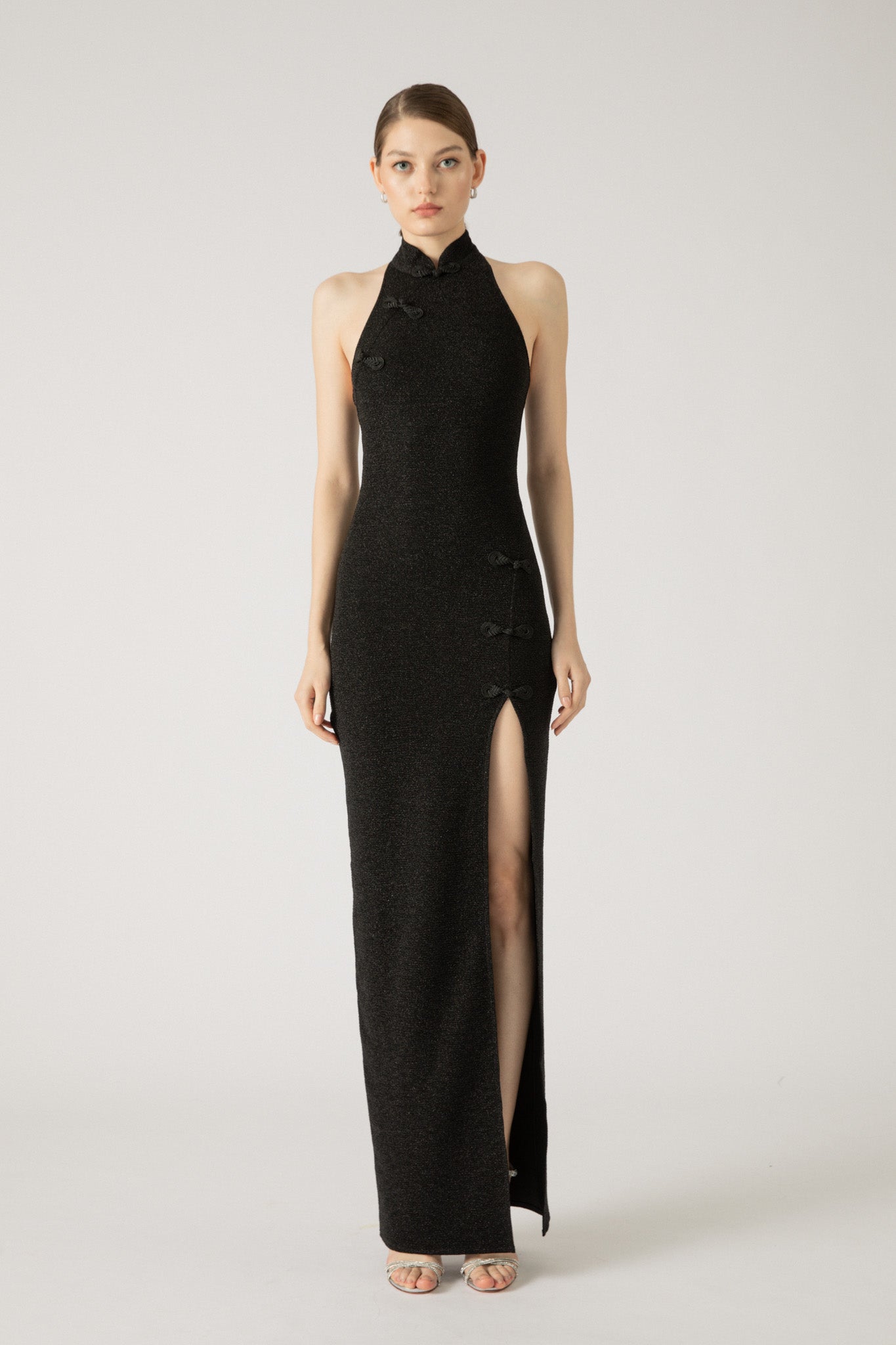 Desiree Shimmer Lurex Maxi Dress