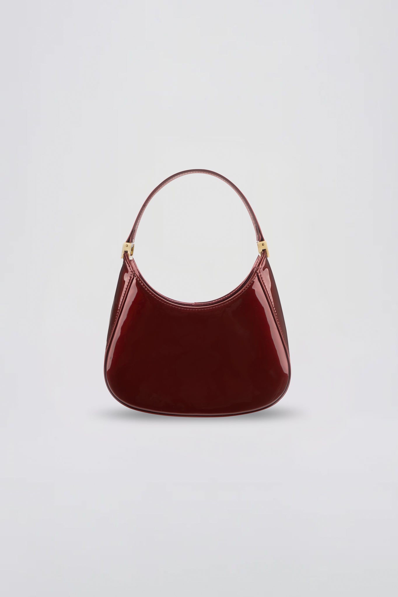 SAU LEE mini sau PATENT MINI BAG - Bordeaux