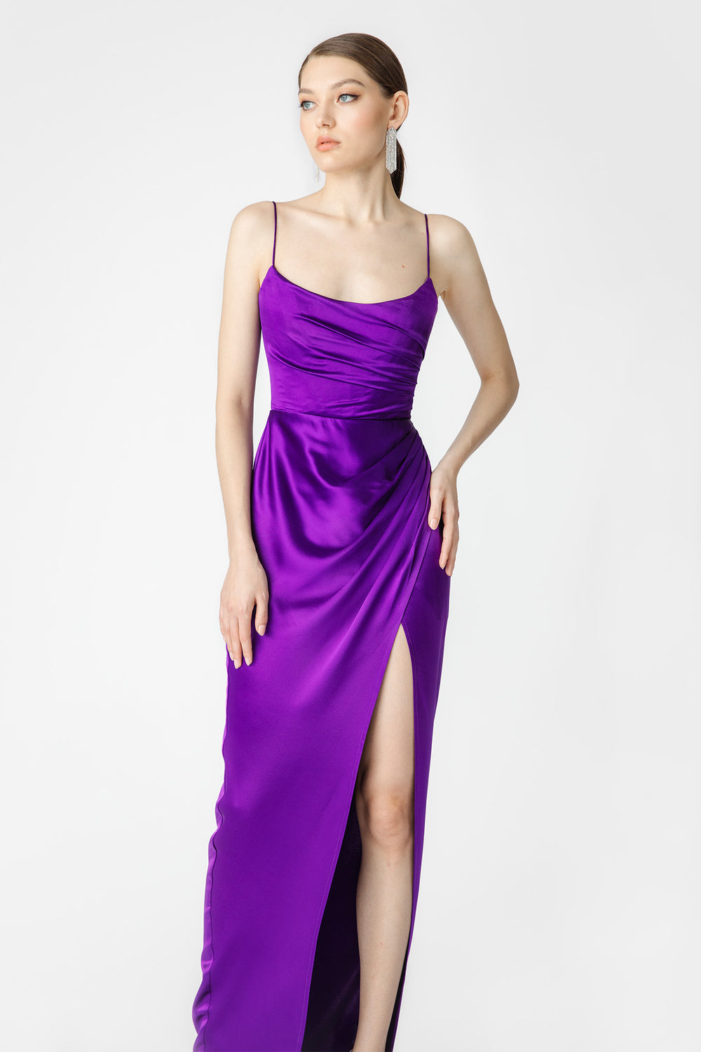 Perla Satin Gown