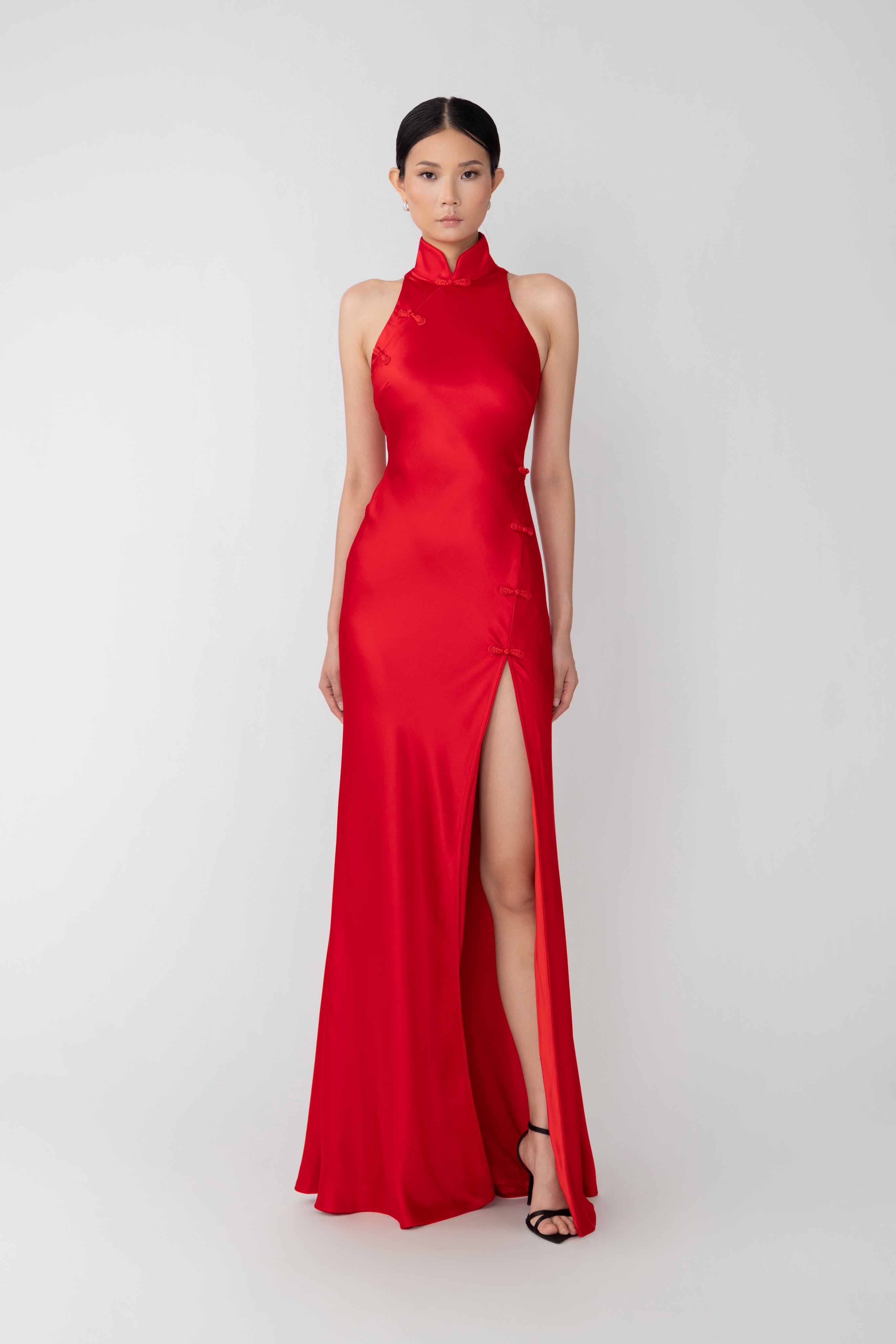 Phoebe Satin Gown