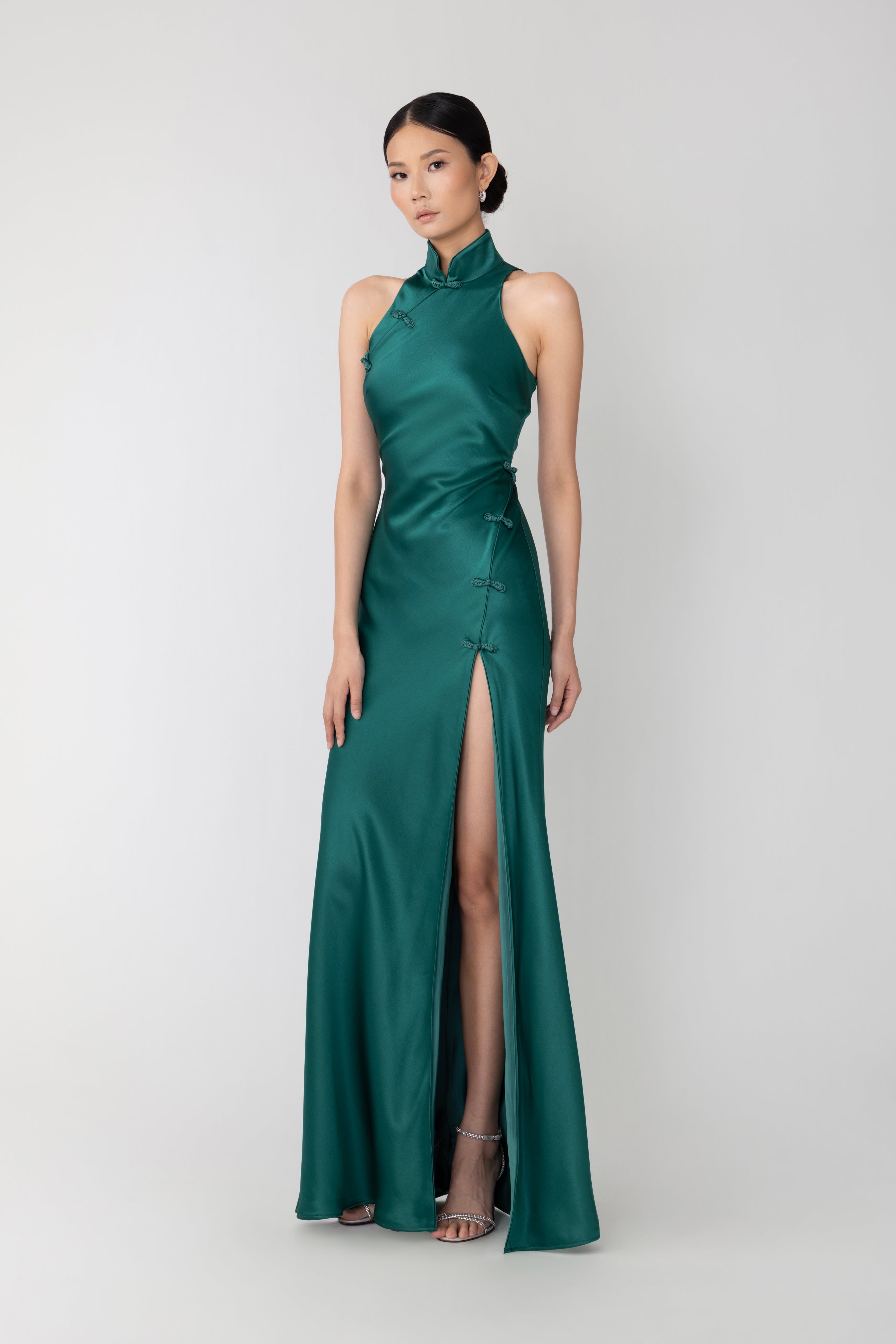 Phoebe Satin Gown