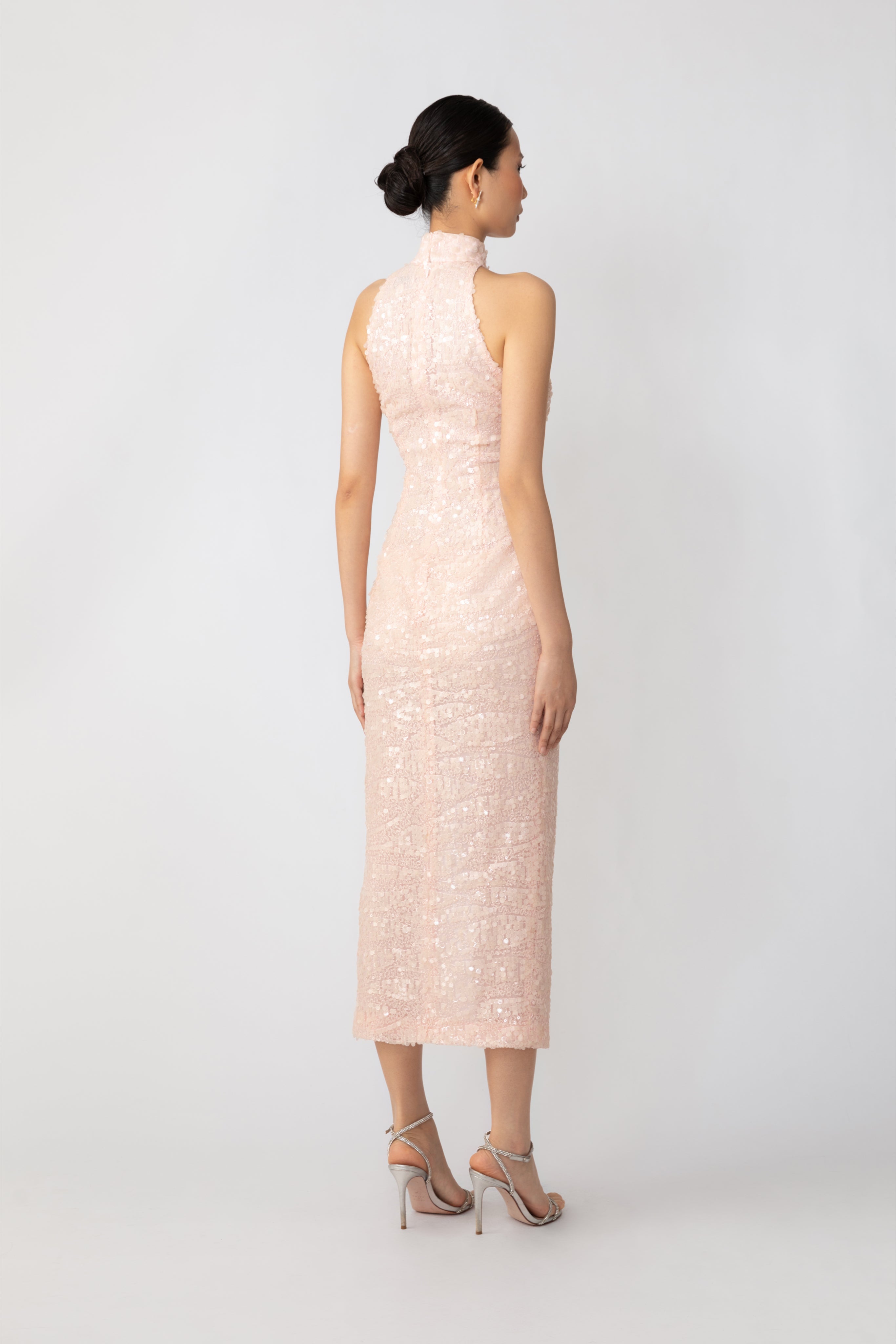 SAU LEE Orion Dress - Pink / 0