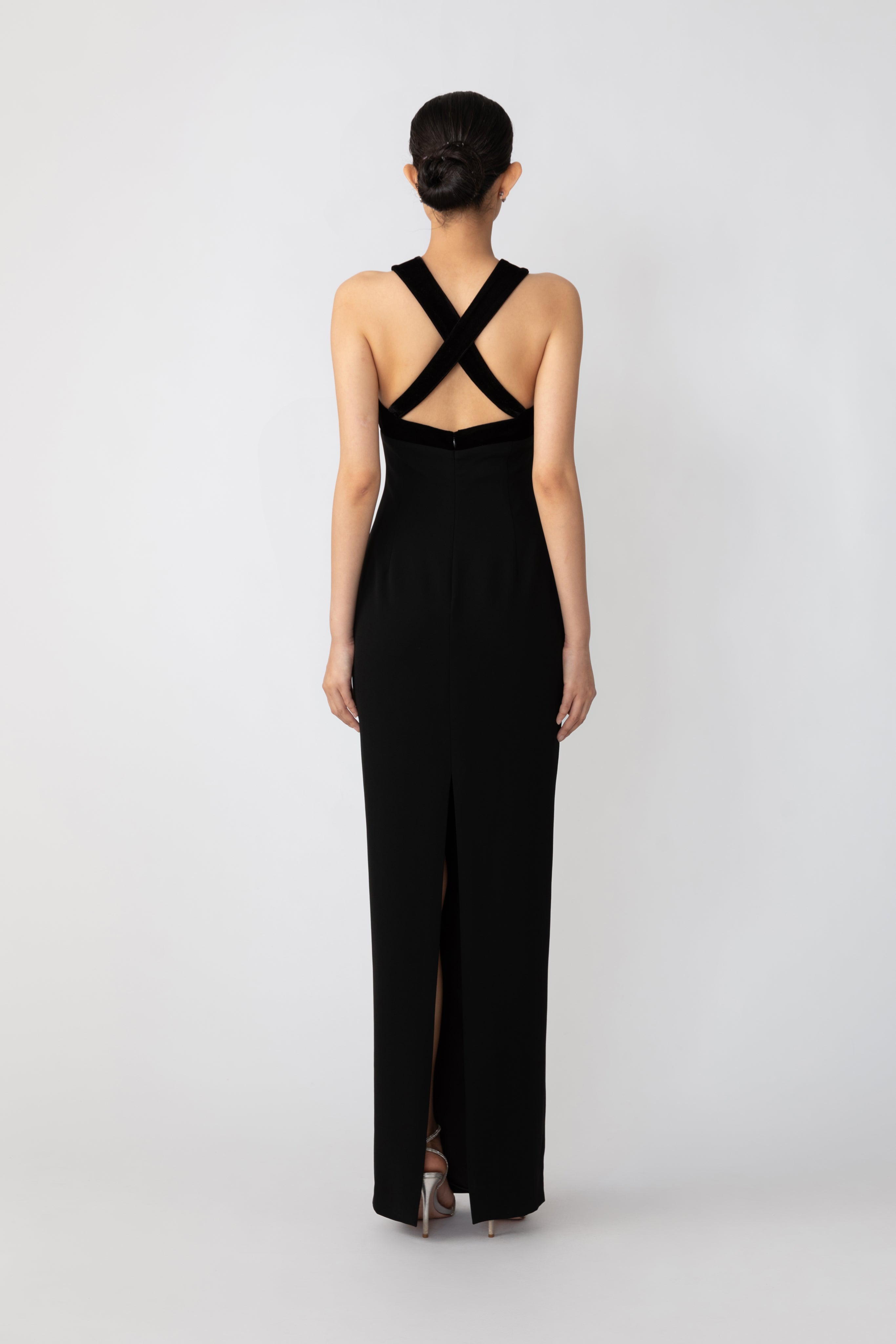 SAU LEE Eloise Gown - Black / 00