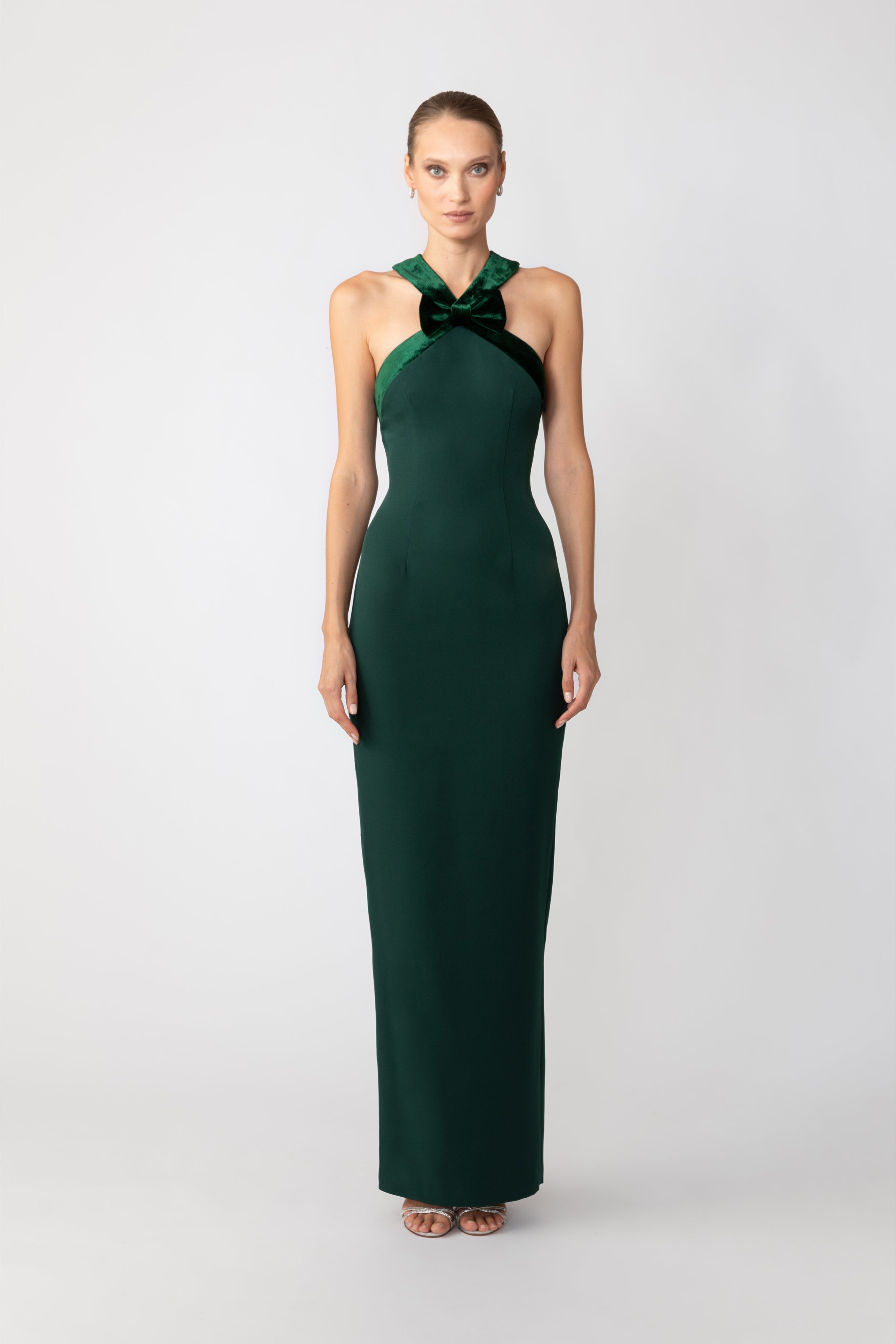 SAU LEE Eloise Gown - Ever Green / 00