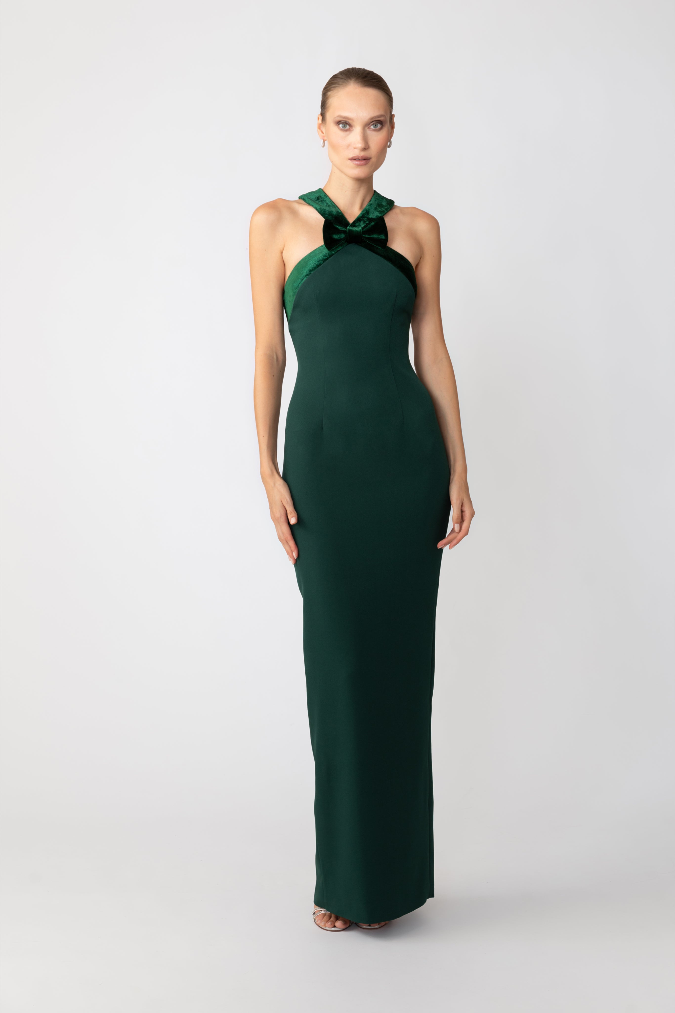 SAU LEE Eloise Gown - Ever Green / 00