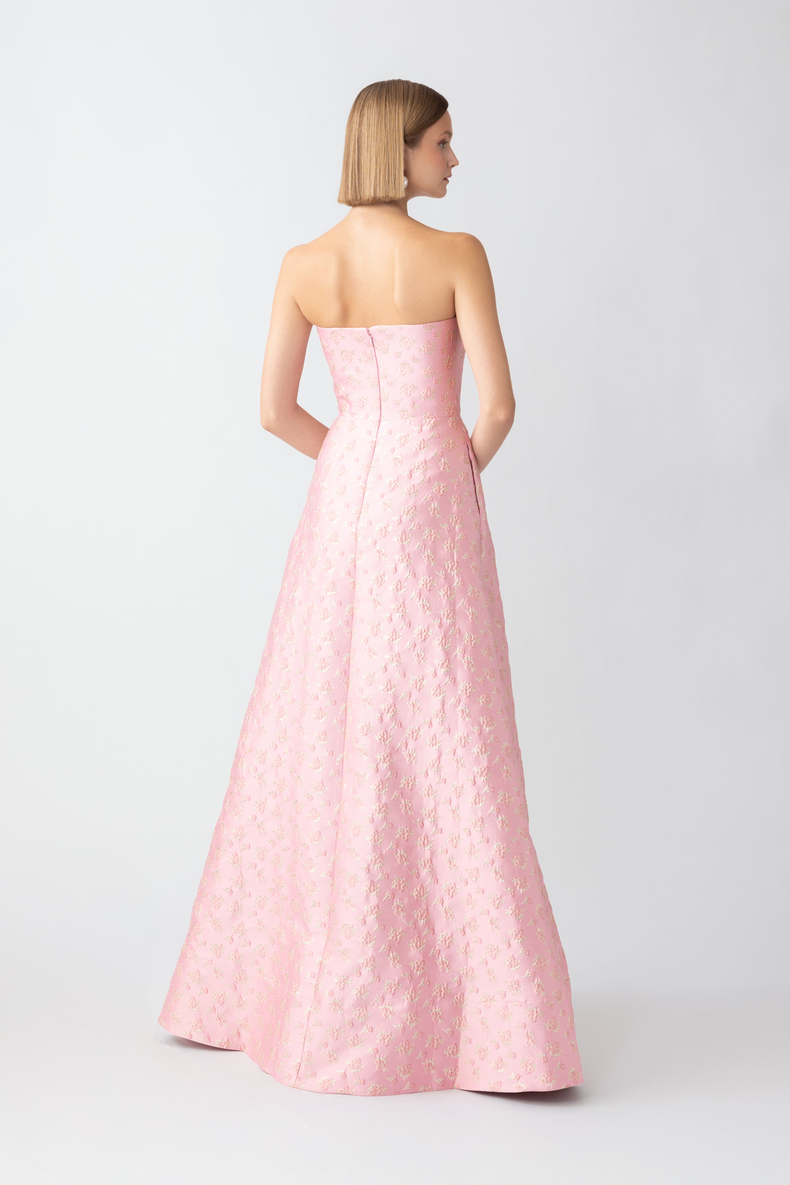 Jordana Jacquard Gown