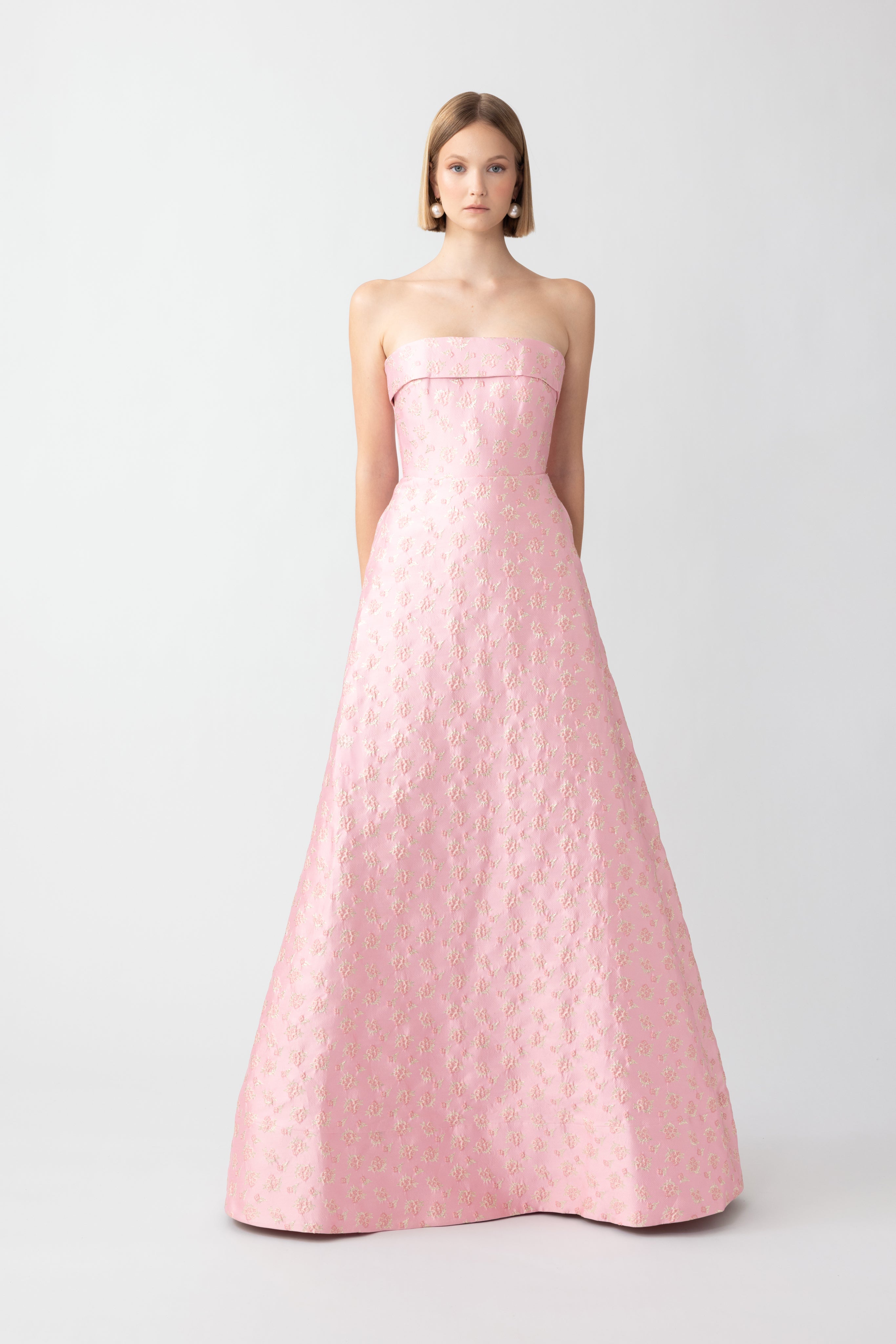 Jordana Jacquard Gown