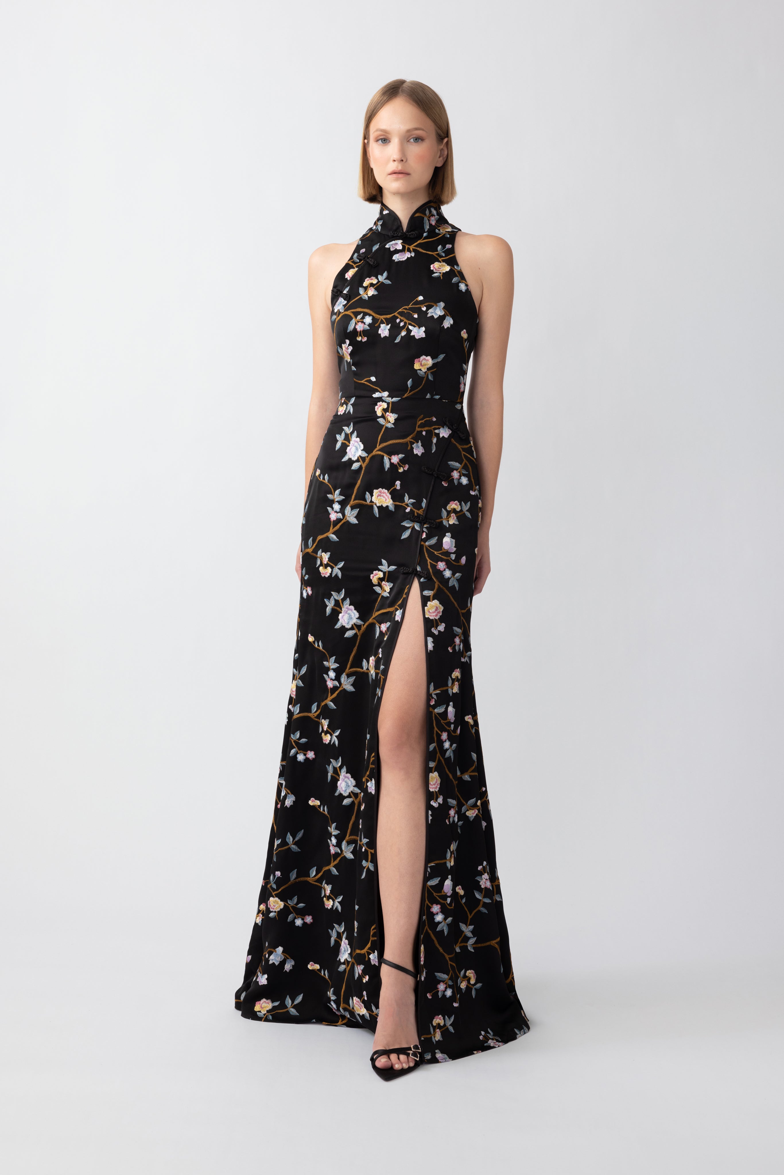 Ariana Embroidered Gown