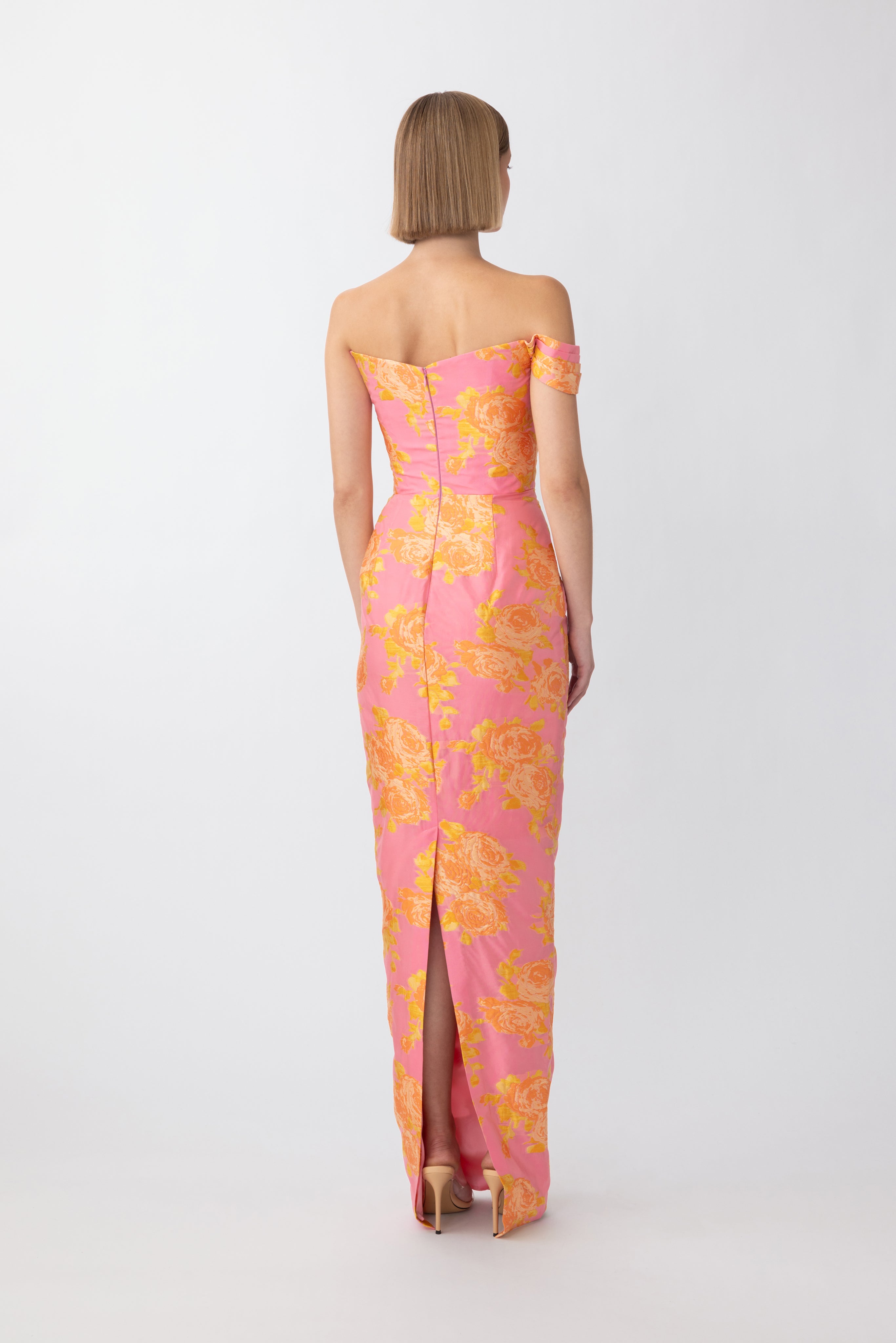 Jackson Jacquard Gown