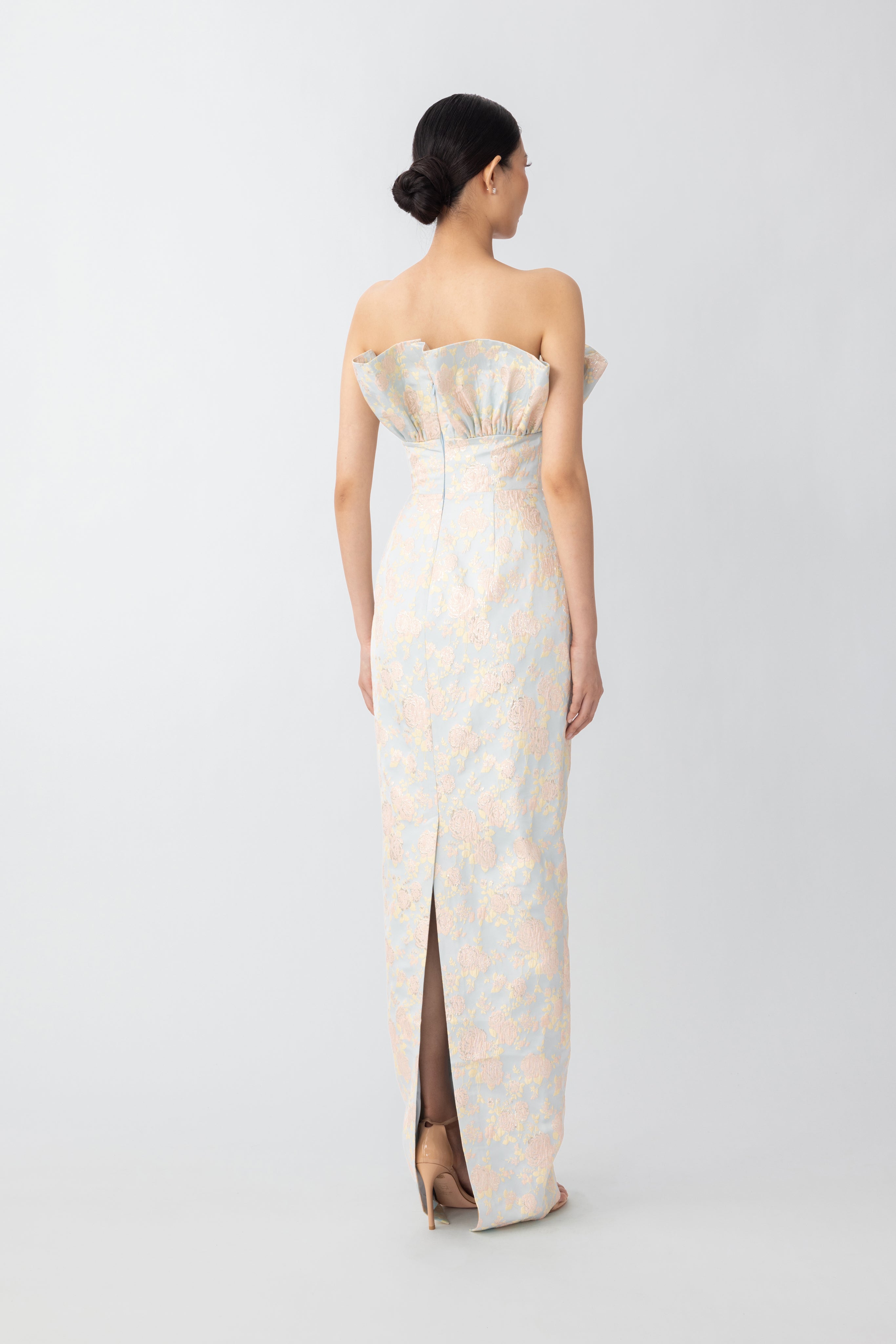 Noah Jacquard Gown