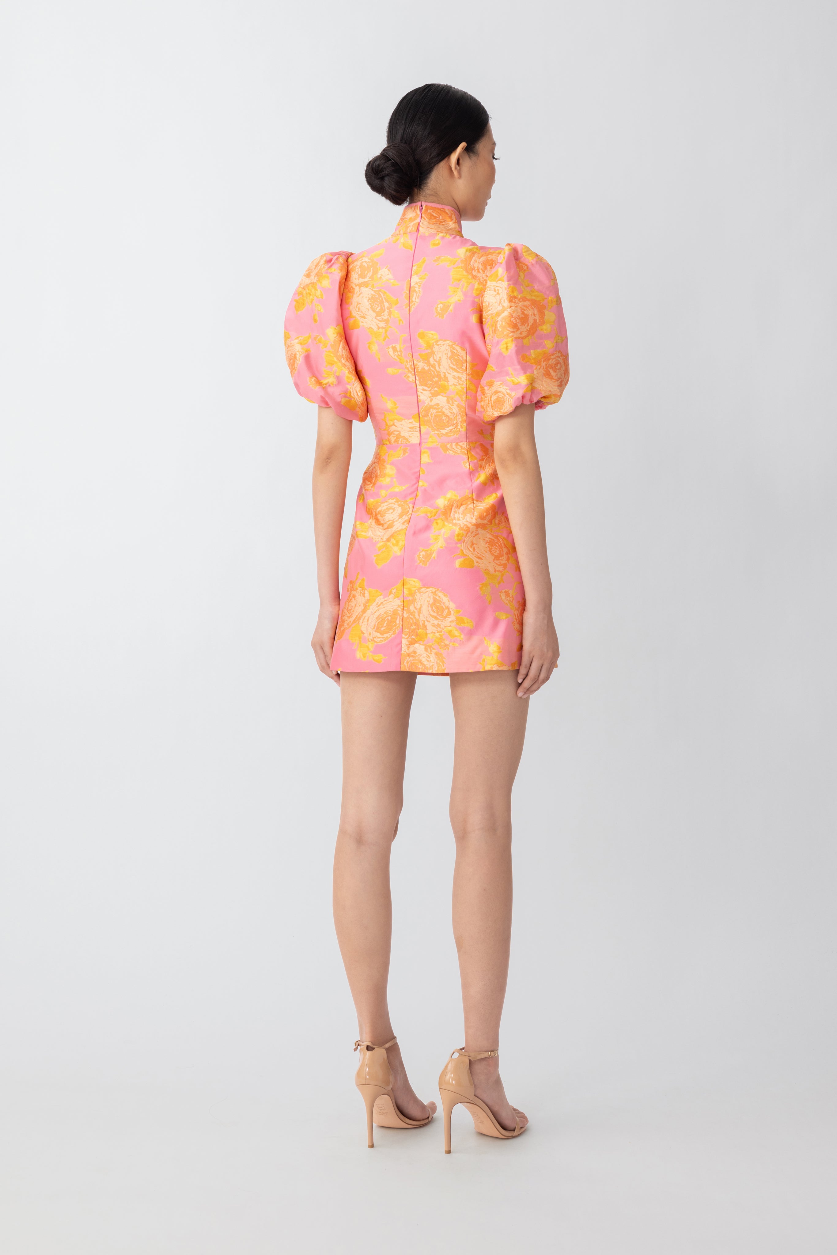 June Jacquard Mini Dress