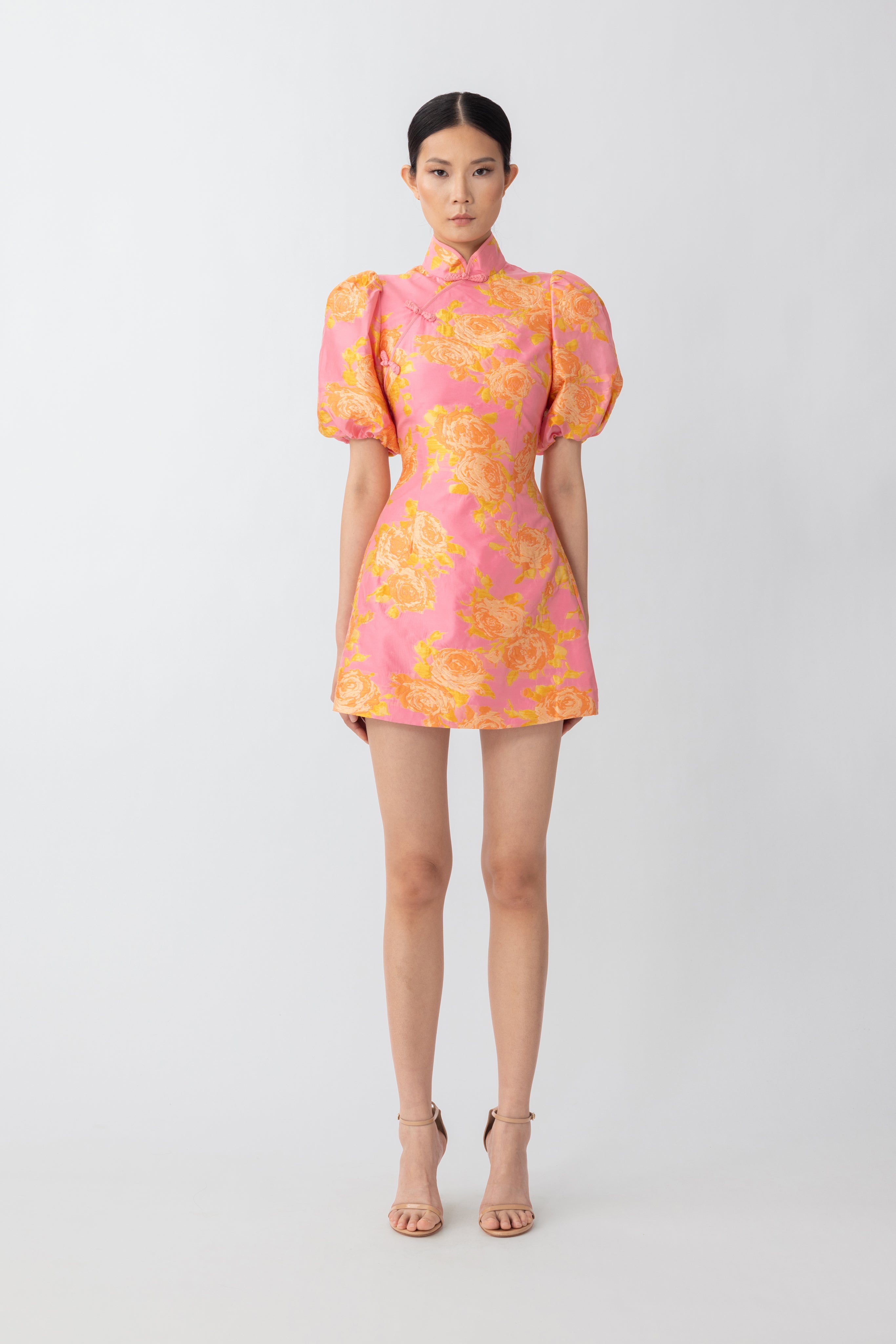 June Jacquard Mini Dress