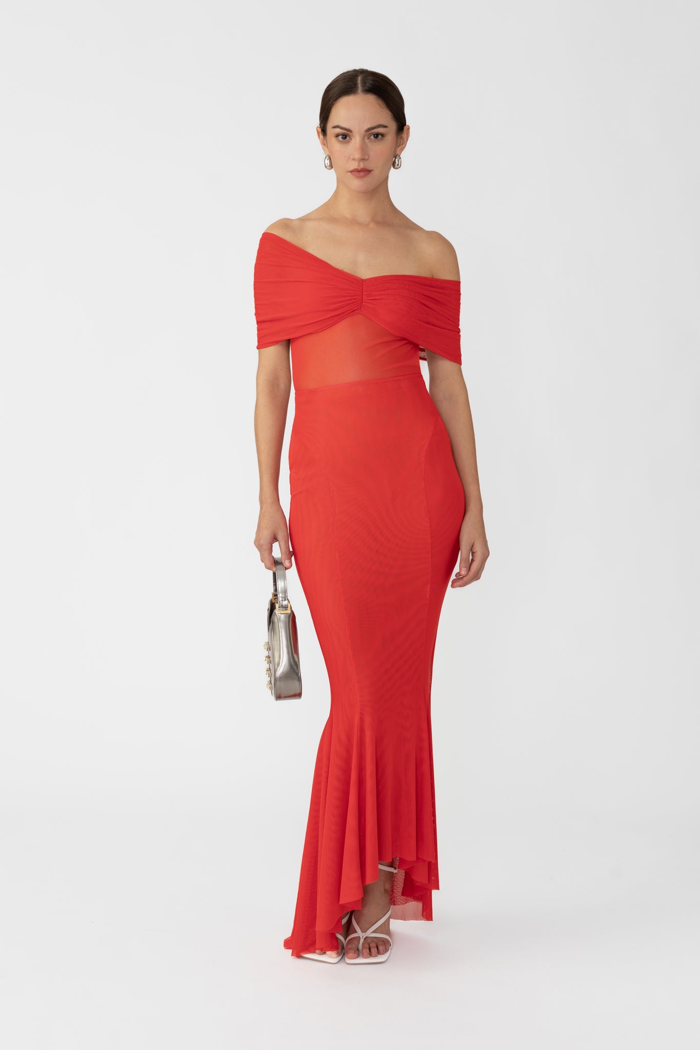 SAU LEE Keira Maxi Dress - Red / 00