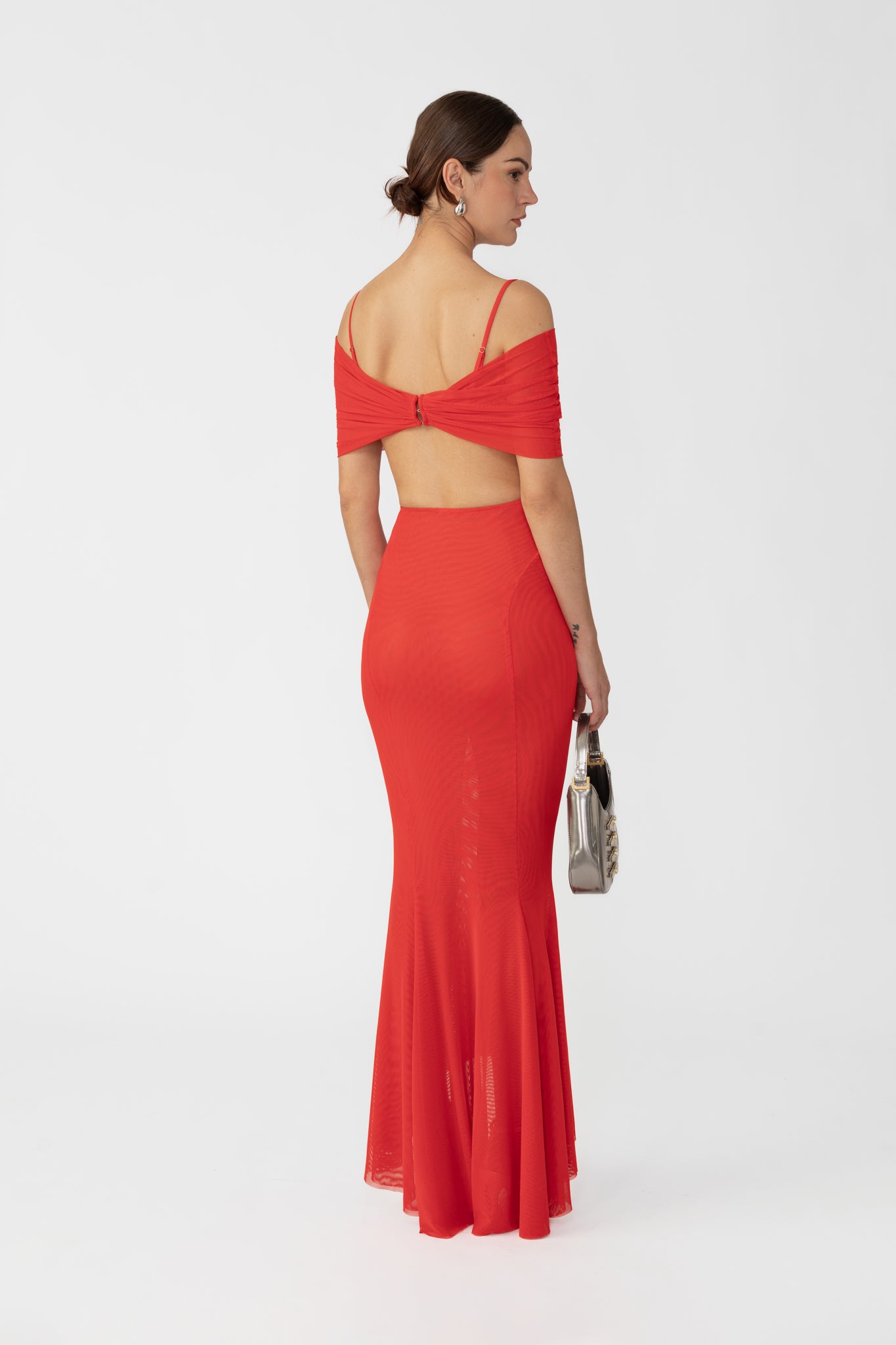 SAU LEE Keira Maxi Dress - Red / 00