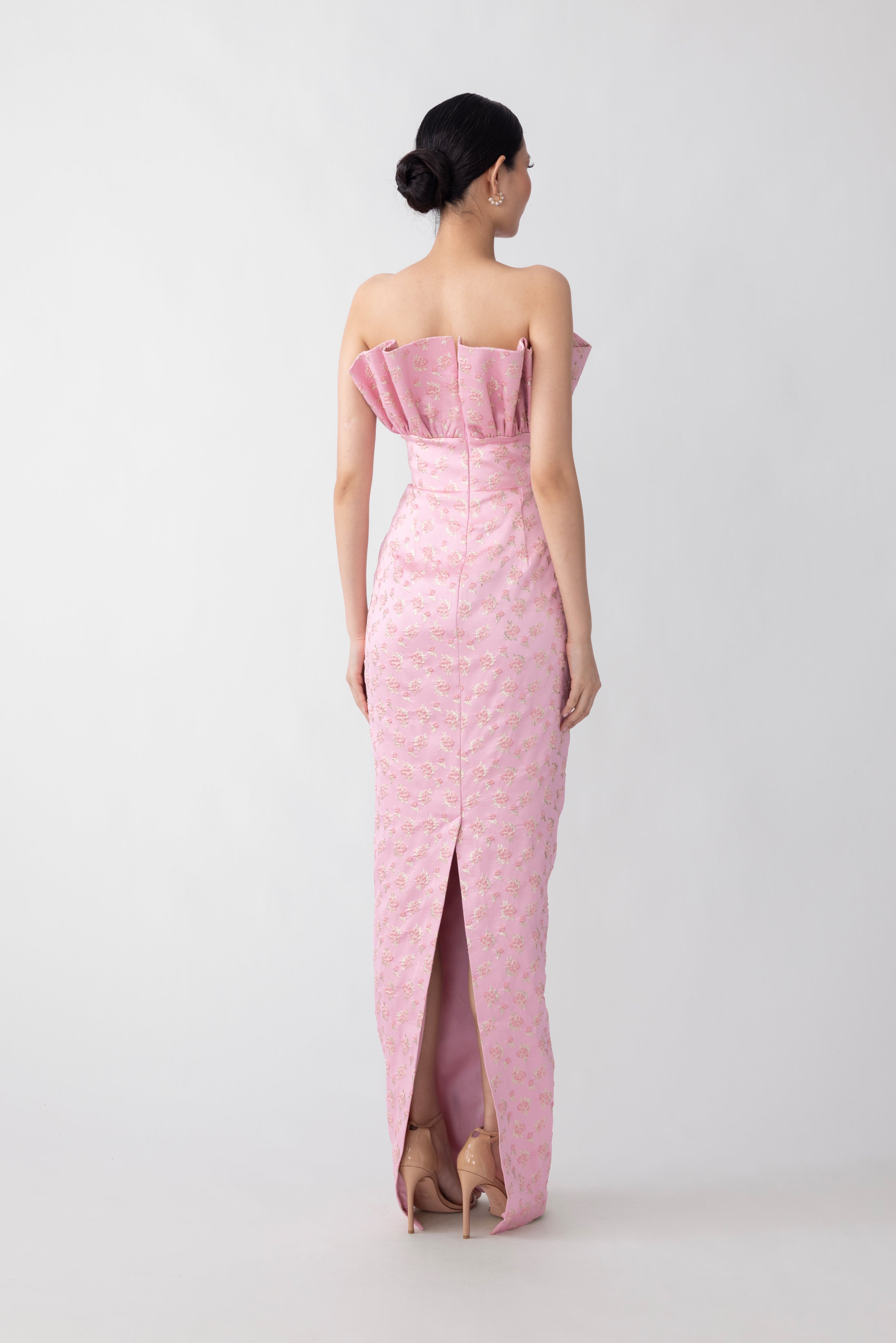 Noah Jacquard Gown