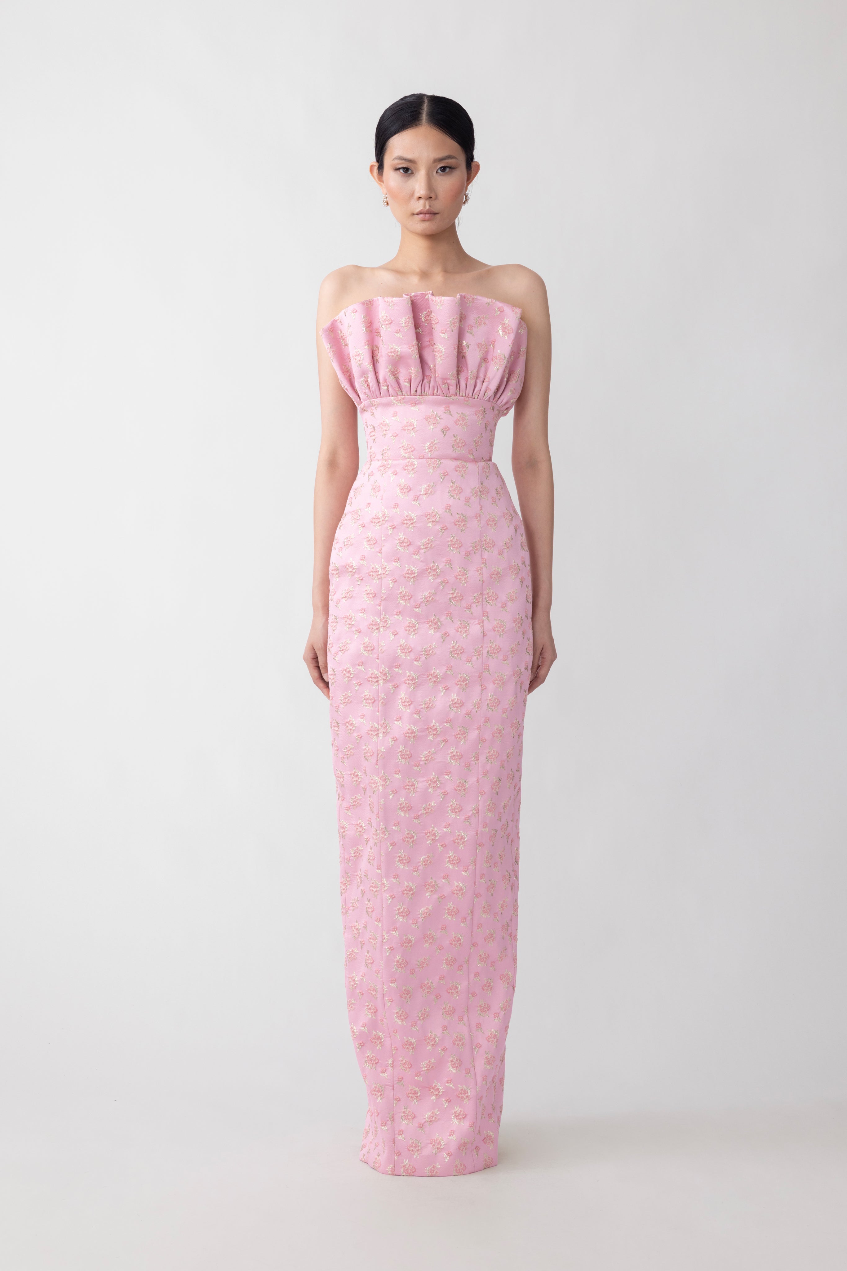 Noah Jacquard Gown